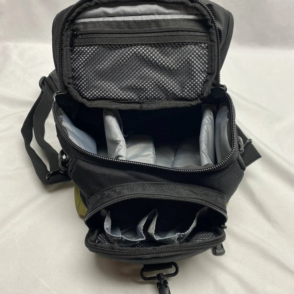 Canon Black and Olive Camera Bag